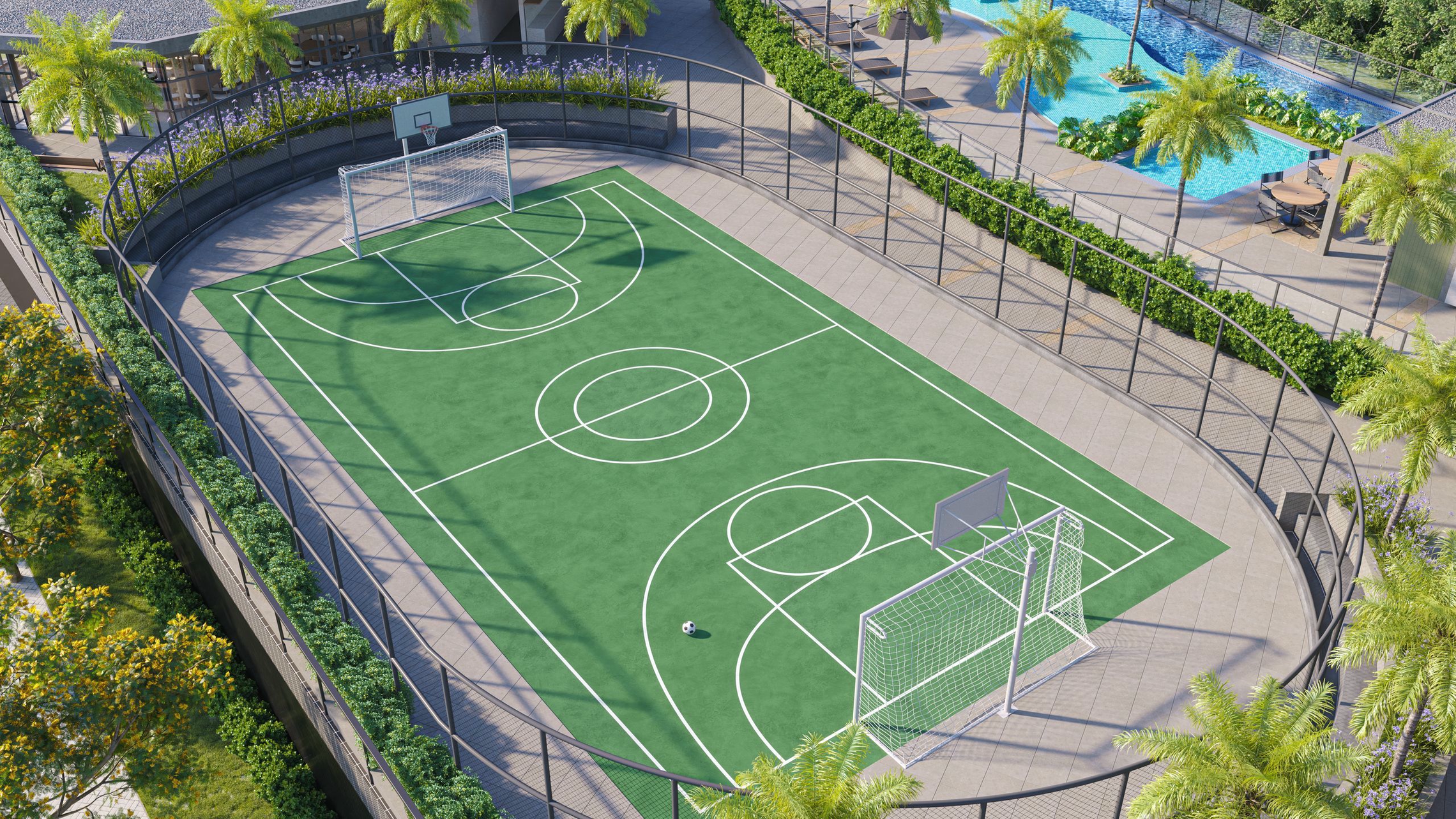 Quadra recreativa