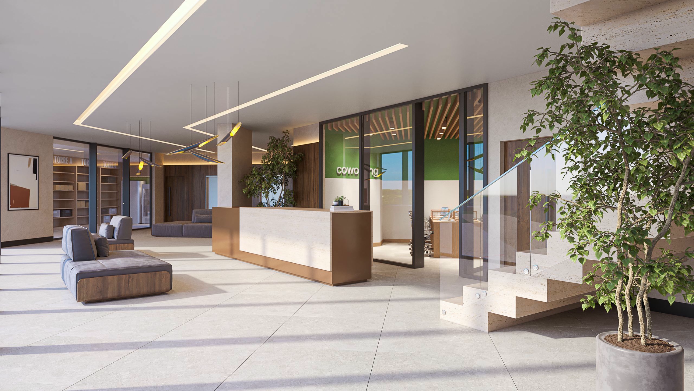 Lobby de acesso